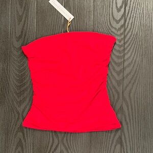 House of Harlow Red Strapless Top - New